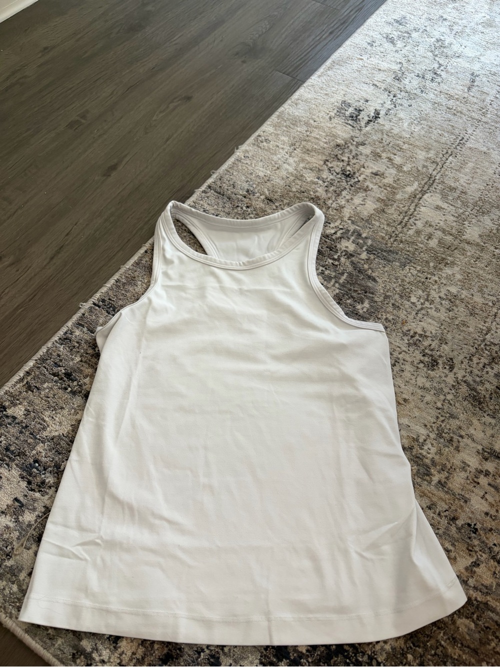 Lululemon align White Racerback Tank Top